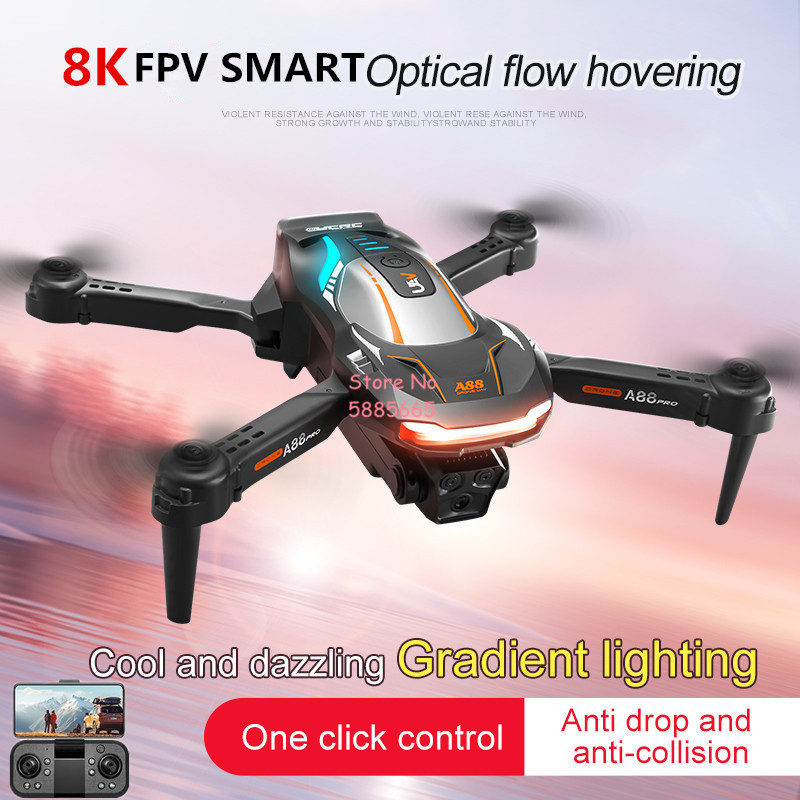Kids Toys Helicopter - 8K Luchtfotografie Optische stroompositionering FPV RC