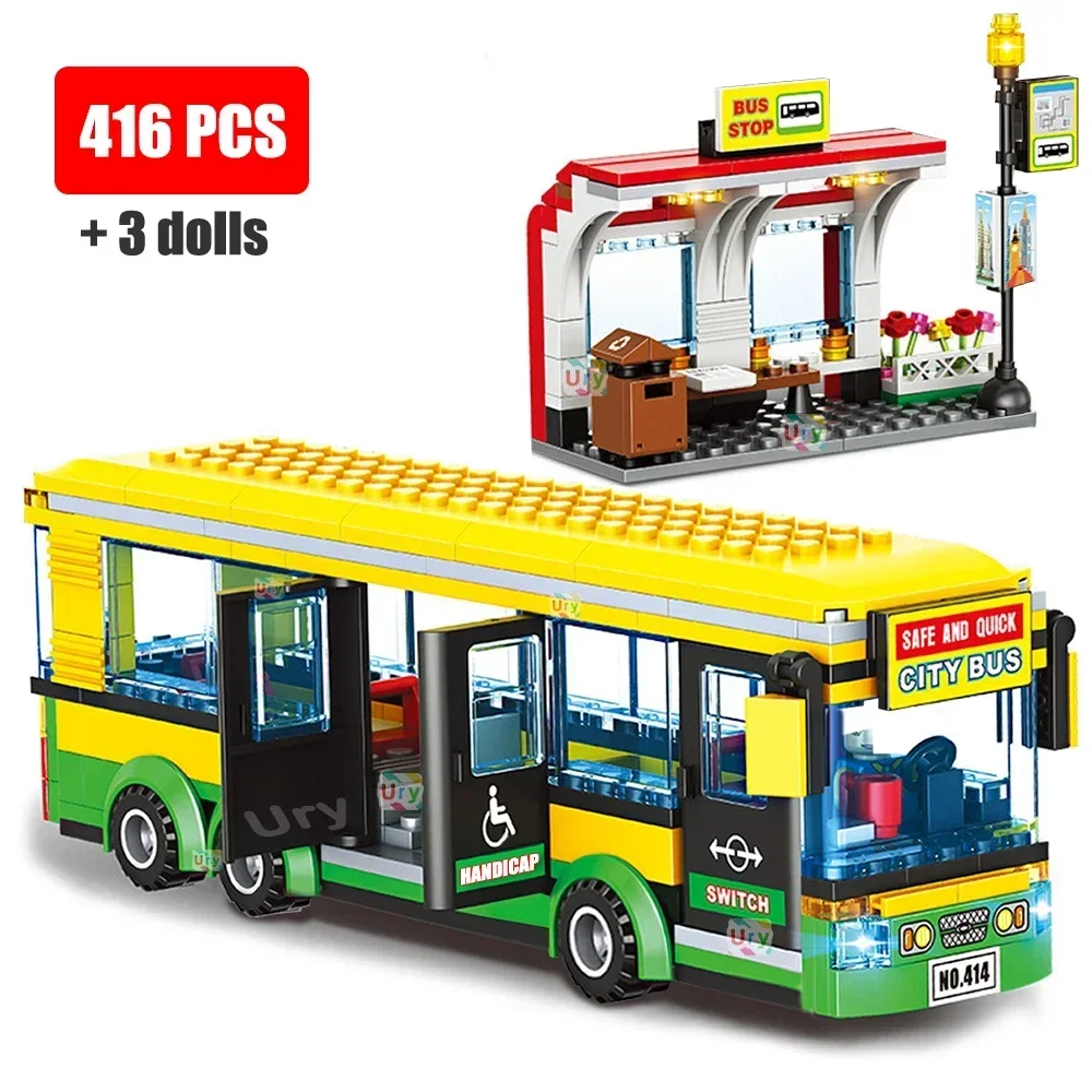 Kids Toys London - Bus City UK Londen Geel Passagier