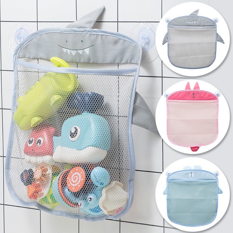 Kids Storage Toys - 1 stuk schattig eendjes badspeelgoed opbergnetzak