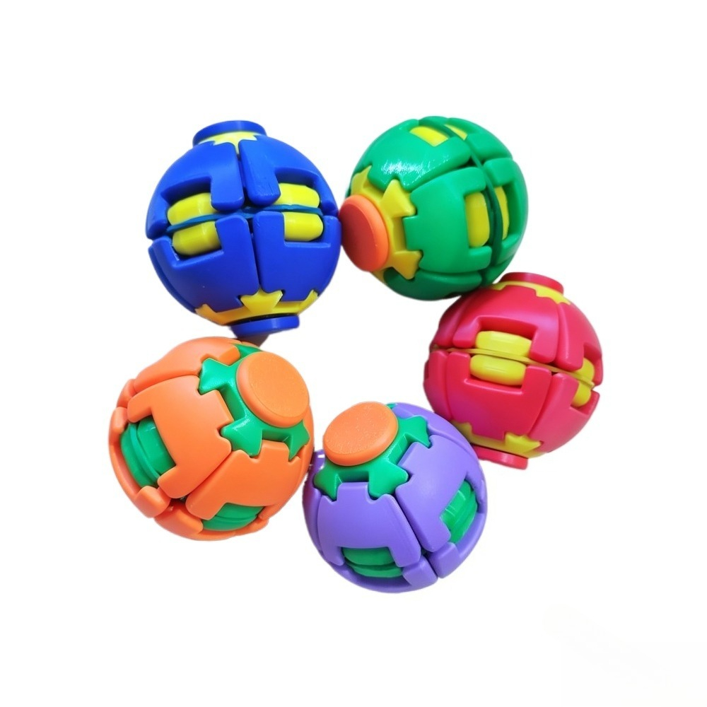 Kids Y Toys - Transformeerbare Fidget Spinner Bal, Druk om