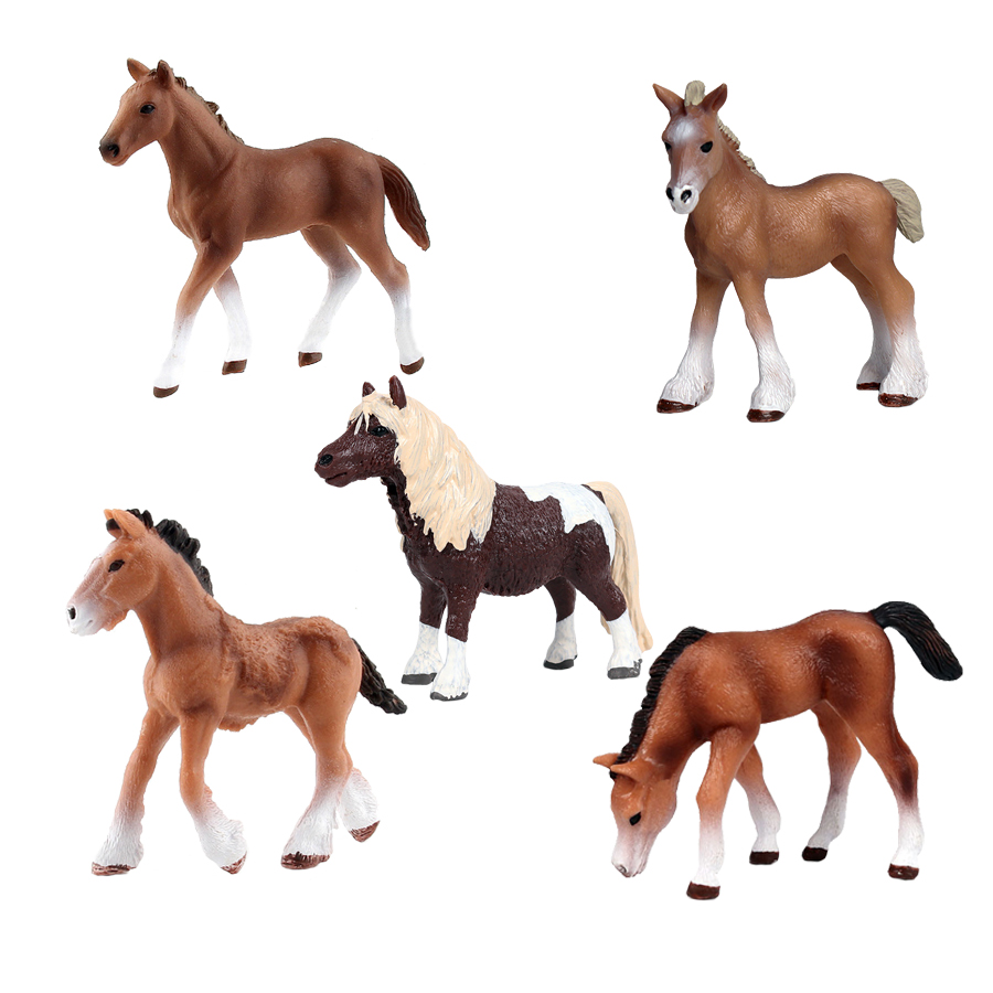 Kids Toys Horse - Paardenbeeldjes Shire Arabische Figuren Pony Modellen