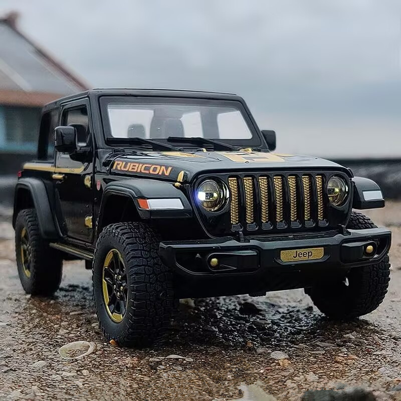 Kids Toys Jeep - 1:18 Jeeps Wrangler Rubicon Legering Off-Road