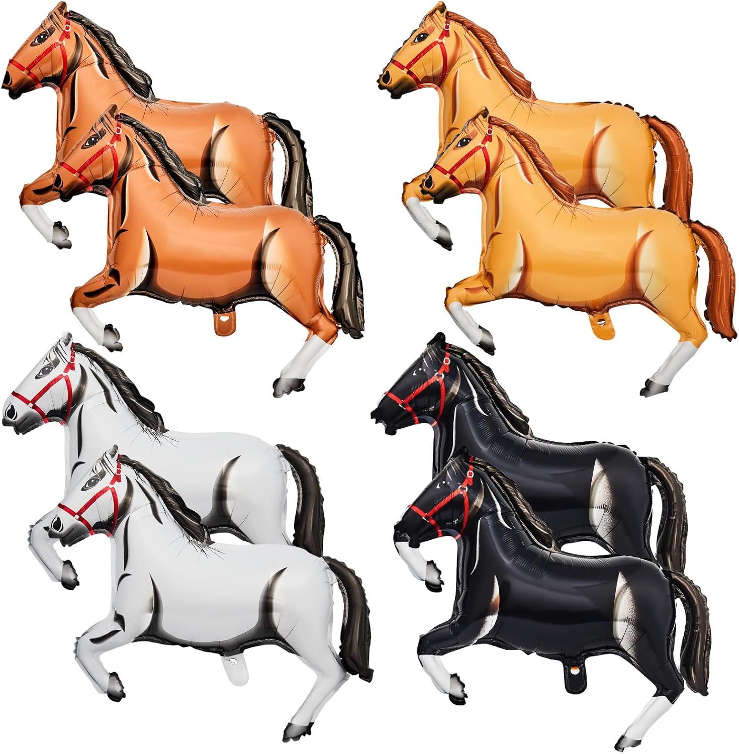 Kids Toys Horse - Paard Folieballon Western Cowboy Thema Feestdecoratie