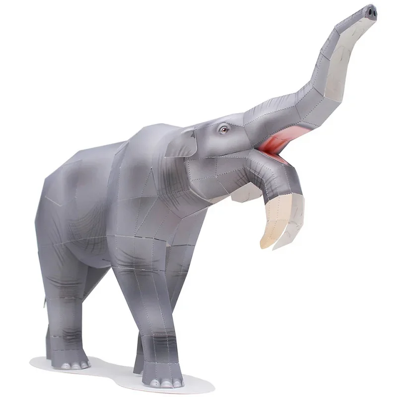 Kids Toys Elephant - Deinotherium Olifant Origami Art Vouwen Mini