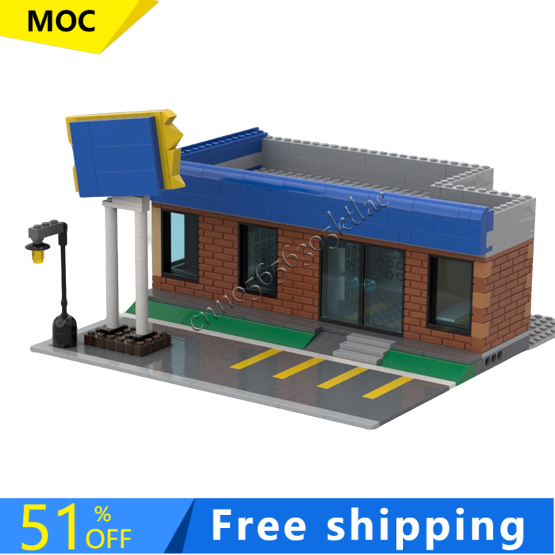 Kids Toys Rental - 717PCS MOC City Street Views Modulaire