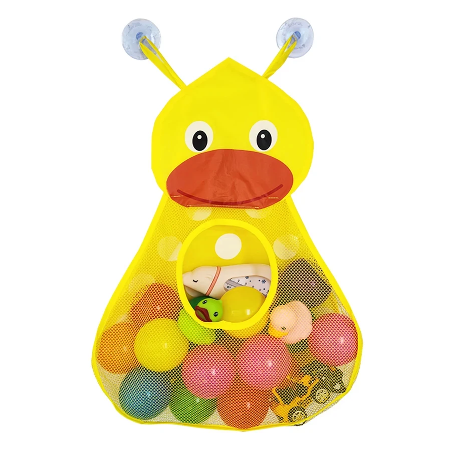 Kids Storage Toys - Eend Kikker Babybadje Speelgoed Opbergtas Douchehouder