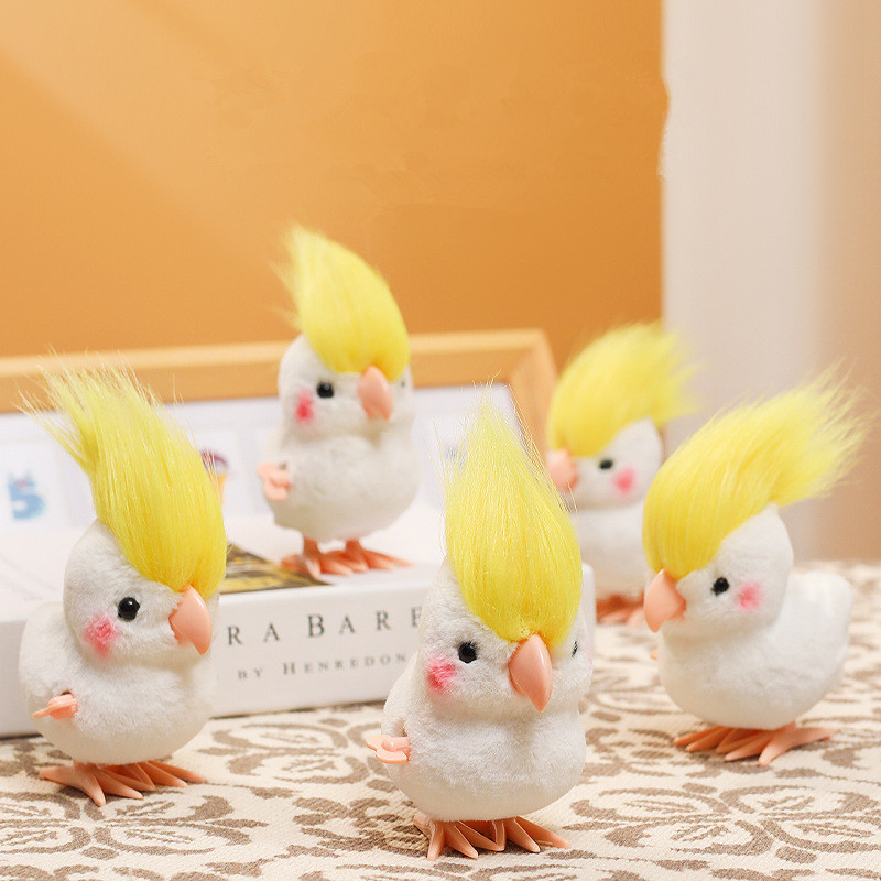 Kids Y Toys - INS Kawaii Springende Papegaai Gesimuleerde Pluche