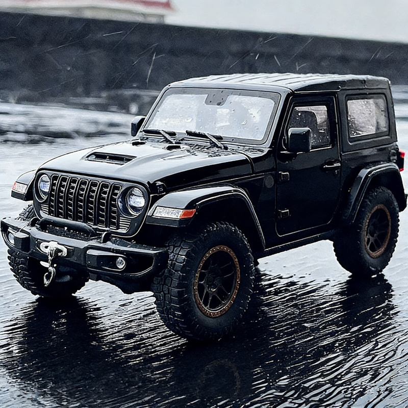 Kids Toys Jeep - 1:24 Jeeps Wrangler Rubicon Legering Model