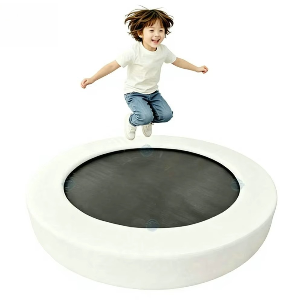 Kids Toys Rental - Ronde zachte springtrampoline 5FT, springkussen voor
