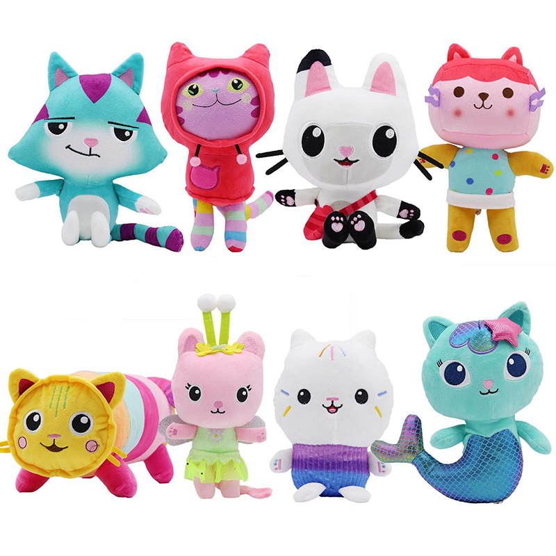 Kids Toys House - Dieren Pluche Gabby Dollhouse Schattige Pluche