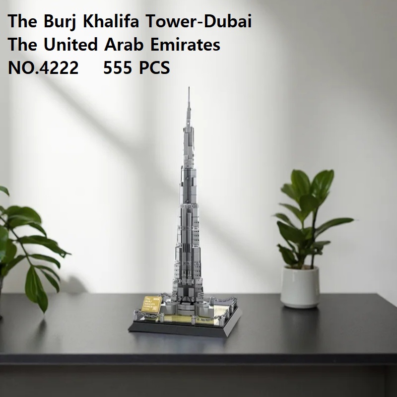 Kids Toys Dubai - DIY Burj Khalifa Tower Mini Bouwstenenset