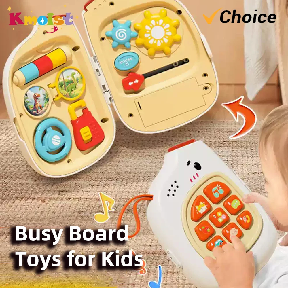 Kids Toys Elephant - Telefoon Speelgoed Met Muziek 2 In