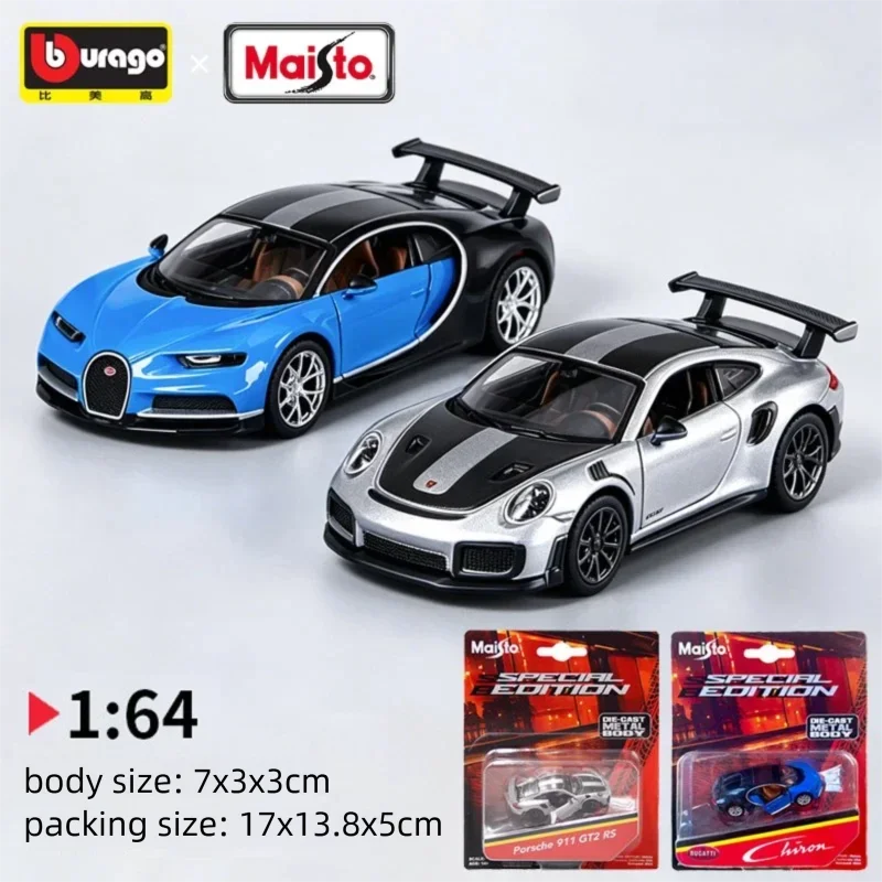 Kids Y Toys - Maisto 1:64 Schaal Porsche 911 GT2