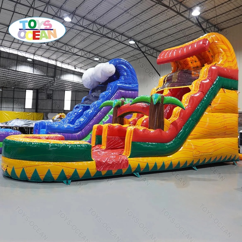 Kids Toys Rental - Op maat gemaakte grote PVC kinderspeelglijbaan