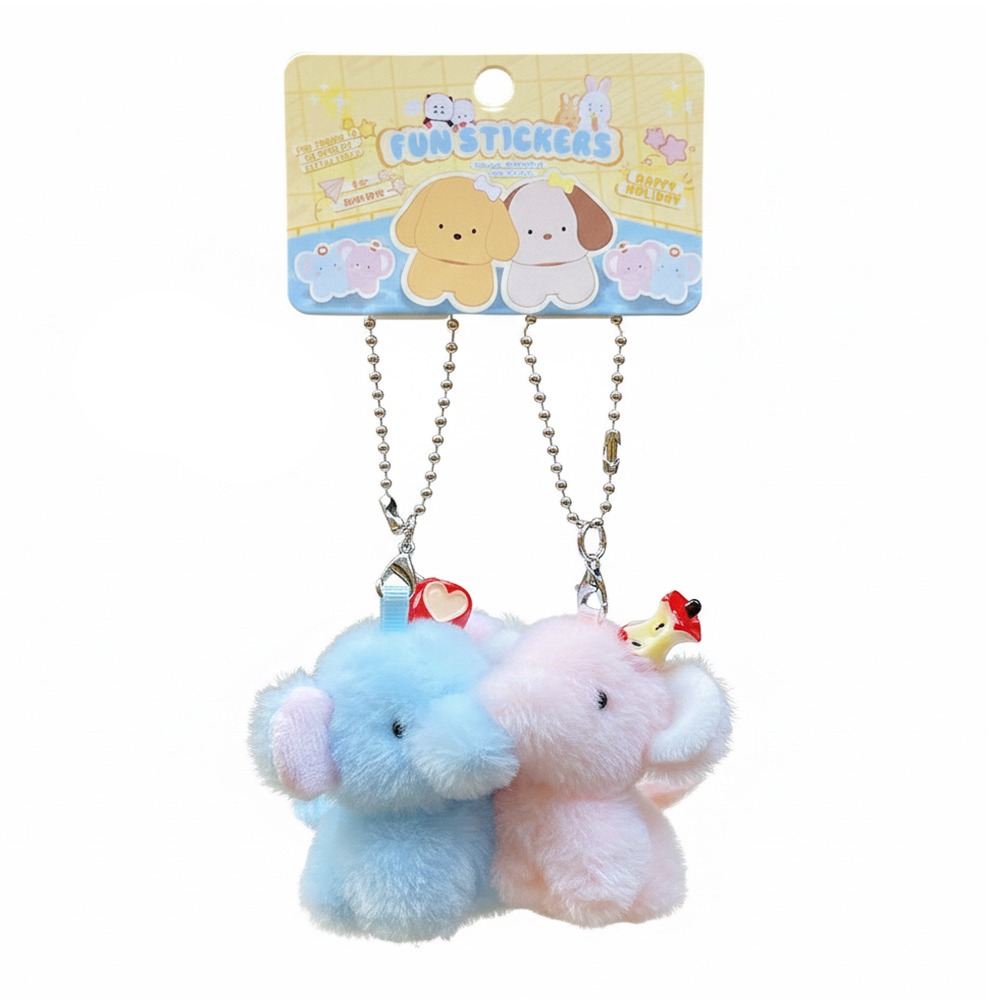 Kids Toys Elephant - Kawali Cartoon Dierenvriendje Geluksbrenger Meerkleurige Pluche