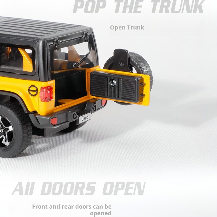 1/32 Jeep Wrangler Rubicon Off - Kids Toys Jeep recensie en prijs