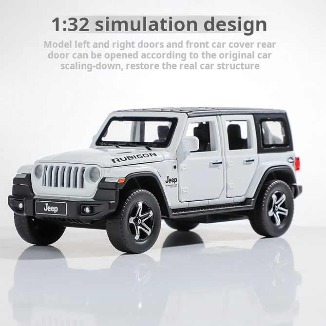 1/32 Jeep Wrangler Rubicon Off - Kids Toys Jeep recensie en prijs