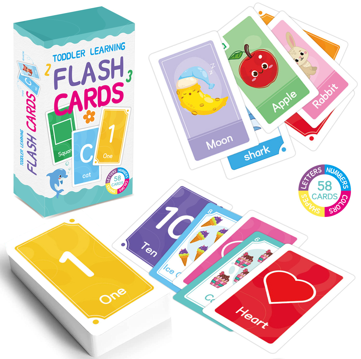 58 stuks ABC Alfabet Flashcard - Card Game Kids recensie en prijs