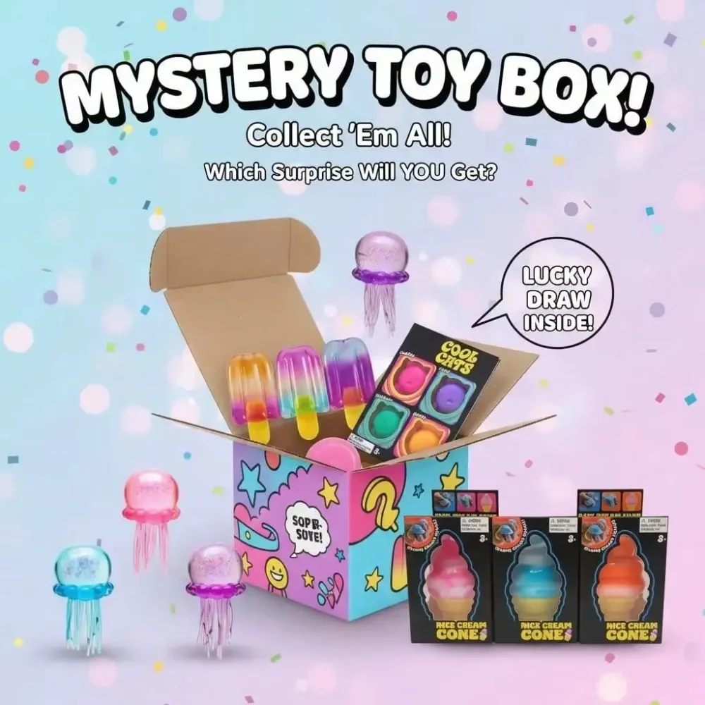 Squishy Mystery Box, Slow Risi - Kids & Toys Expo Saudi Arabia recensie en prijs