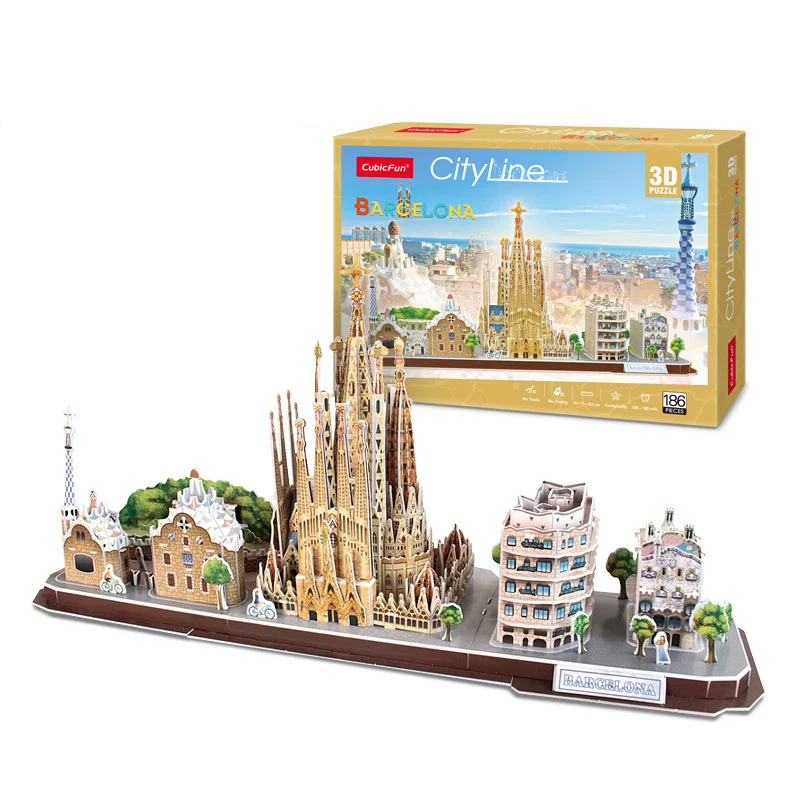 3D-puzzelspel DIY-speelgoed Pa - Kids Toys London recensie en prijs