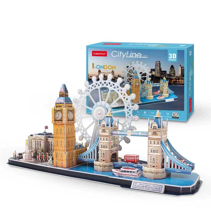3D-puzzelspel DIY-speelgoed Pa - Kids Toys London recensie en prijs