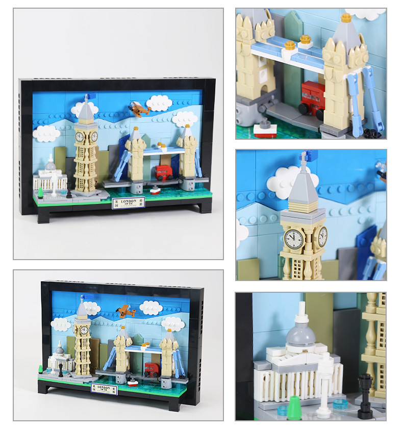 Londense stadspostkaart mini-b - Kids Toys London recensie en prijs