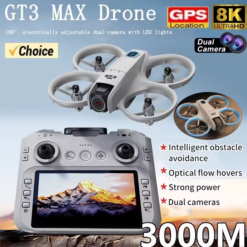 2026 GT3Max HD 8K RC Drone met - Kids Toys Helicopter recensie en prijs