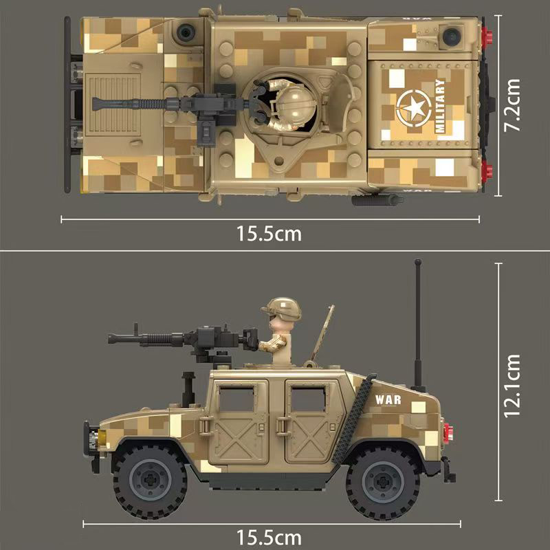 Militaire leger jeeps gepantse - Kids Toys Jeep recensie en prijs