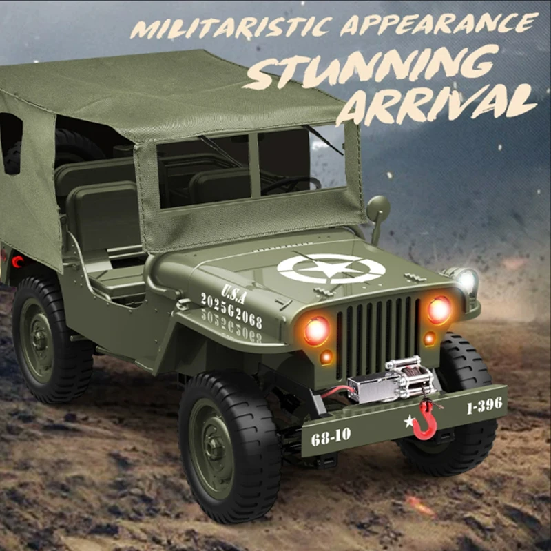 JJRC 1:10 C8815 RC auto WILLYS - Kids Toys Jeep recensie en prijs