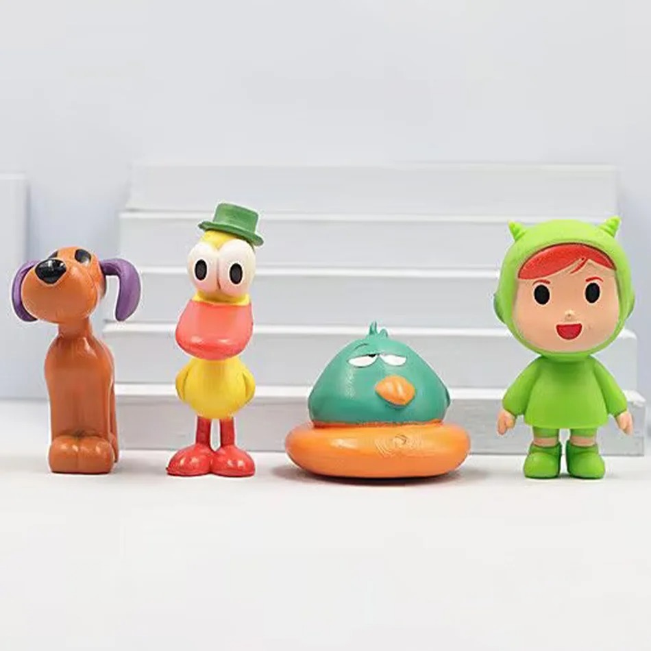 7 stks/set Pocoyo Dier Speelgo - Kids Toys Elephant recensie en prijs