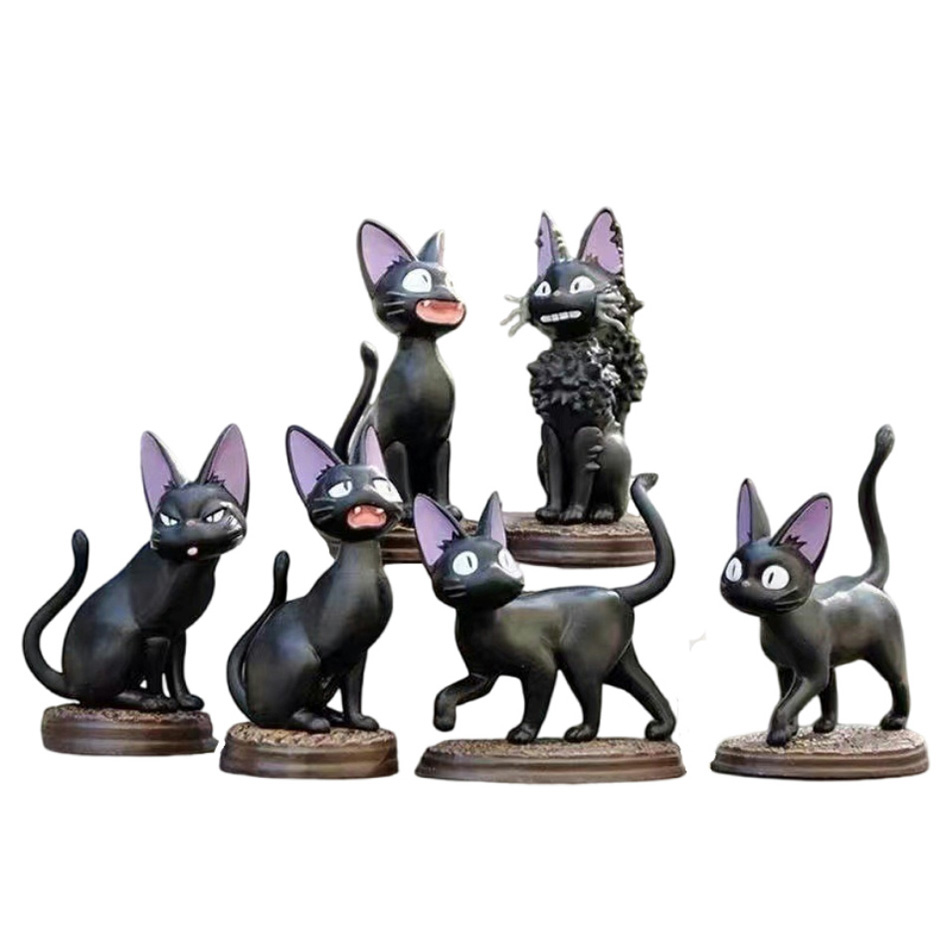 6 stks/set Cartoon Zwarte Kat  - Kids Toys Jiji recensie en prijs