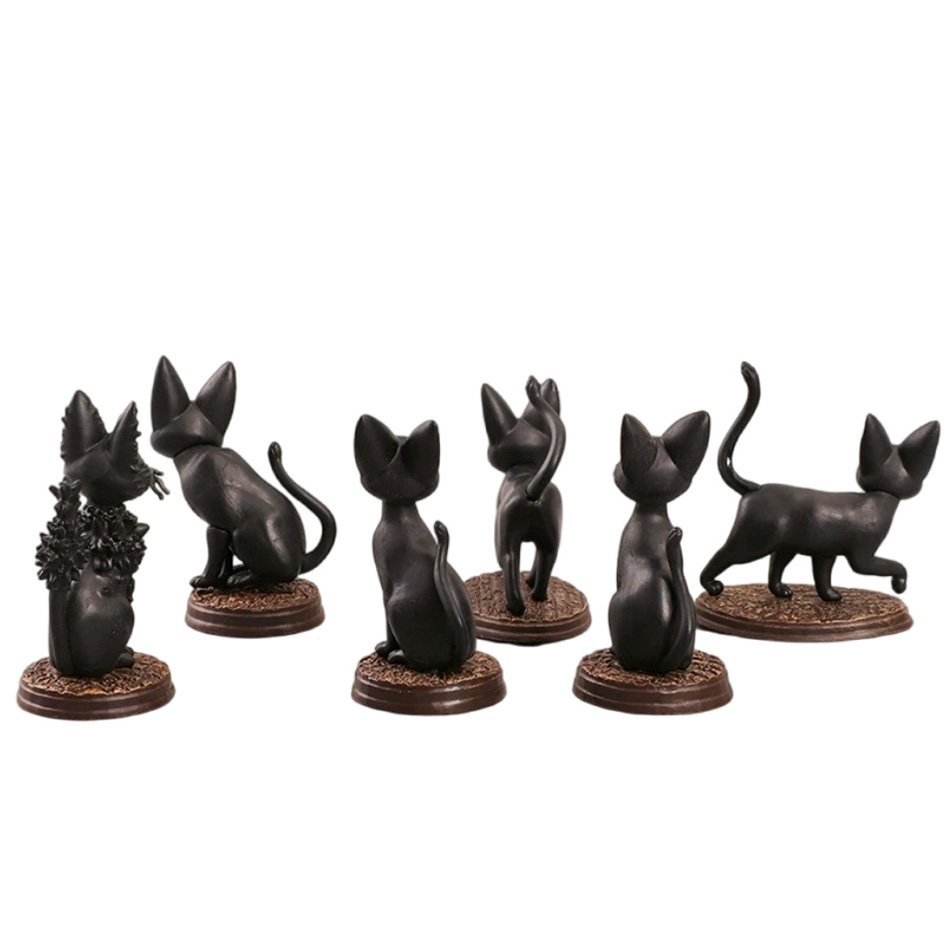 6 stks/set Cartoon Zwarte Kat  - Kids Toys Jiji recensie en prijs