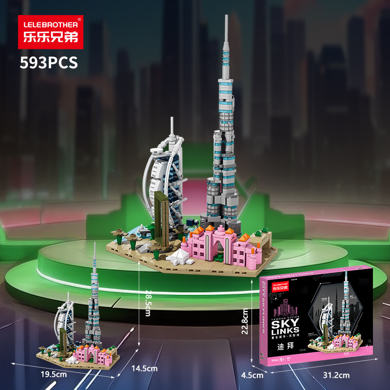 Beroemde City Skyline Bouwsten - Kids Toys Dubai recensie en prijs