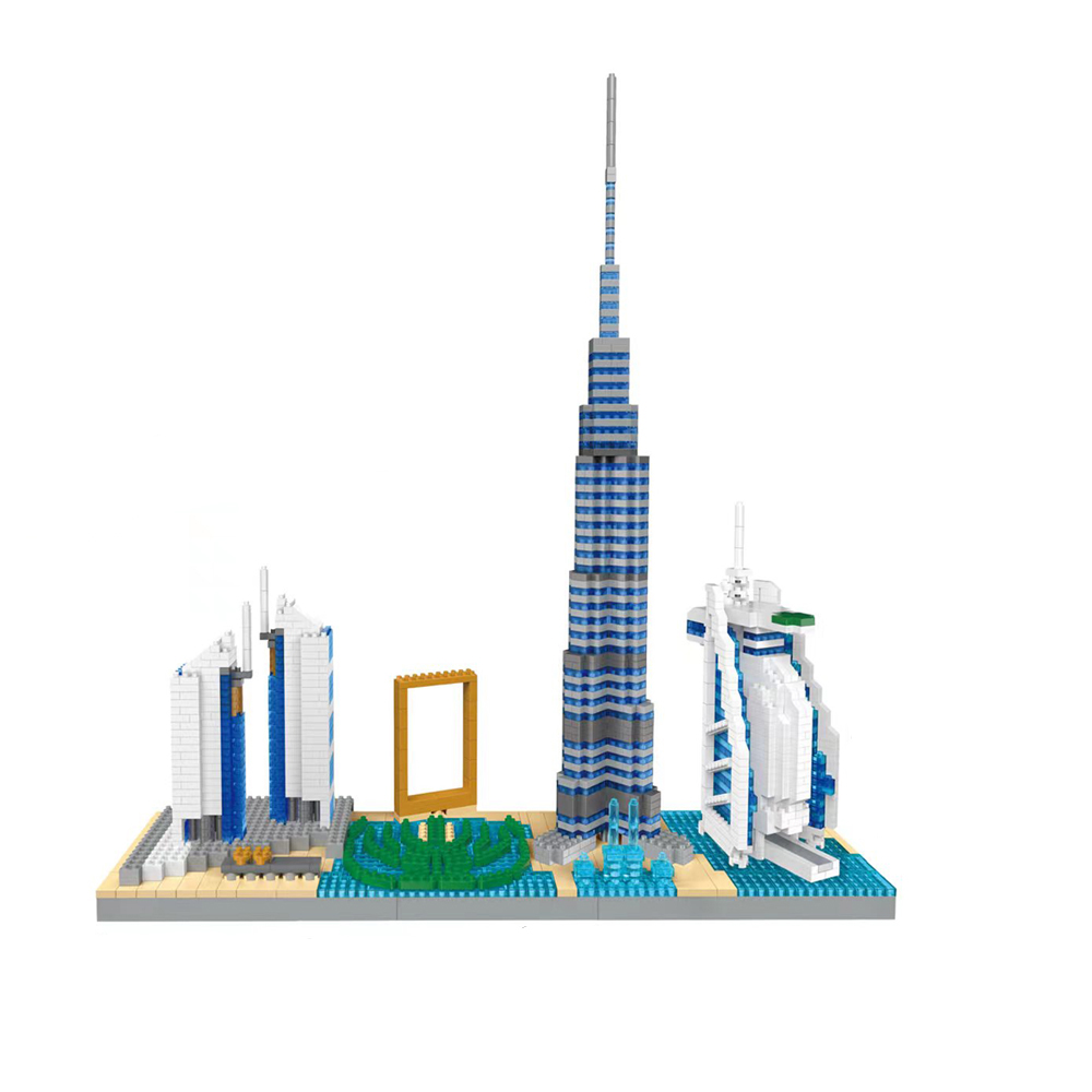 Knieuwe gebouwde Dubai Skyline - Kids Toys Dubai recensie en prijs