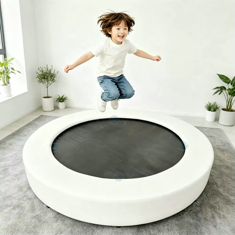 Ronde zachte springtrampoline  - Kids Toys Rental recensie en prijs