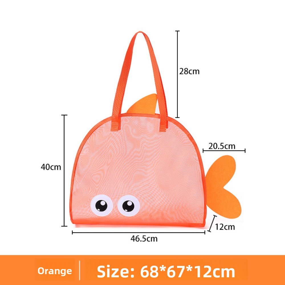 Strandtassen van mesh voor kin - Kids Storage Toys recensie en prijs