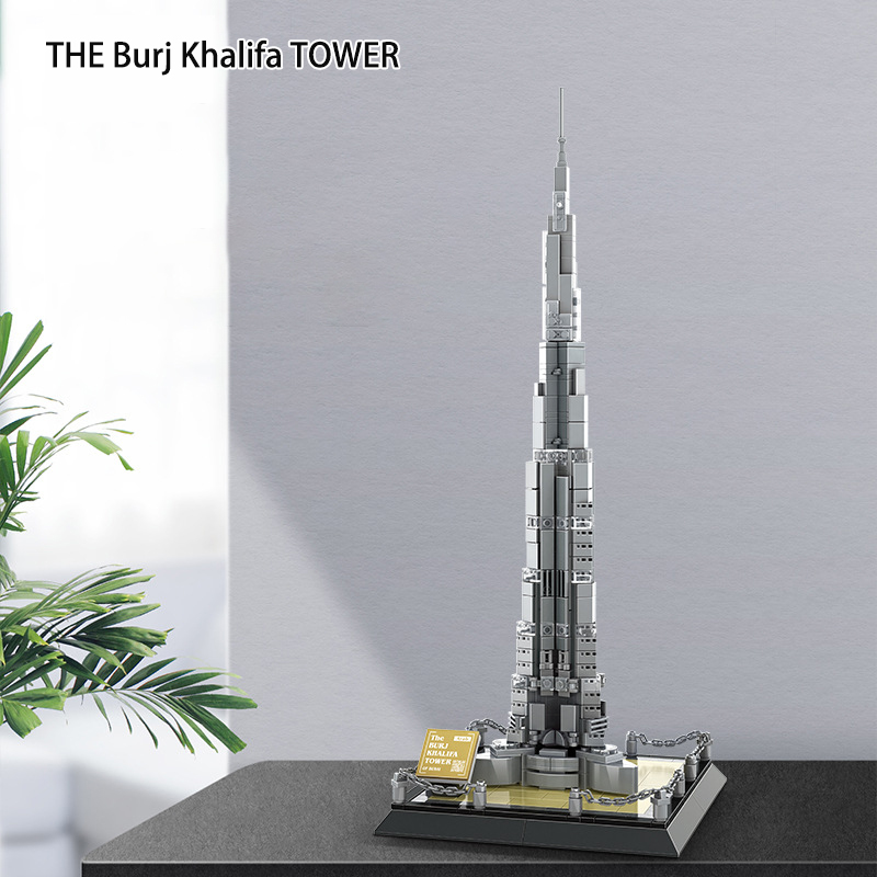 555pcs Werelden Talles De Burj - Kids Toys Dubai recensie en prijs