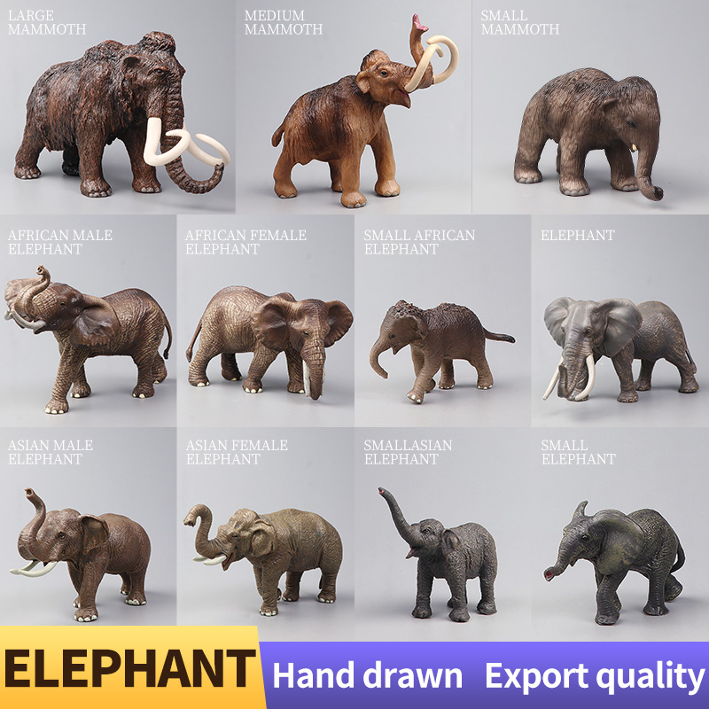Afrikaanse wilde dieren Grote  - Kids Toys Elephant recensie en prijs