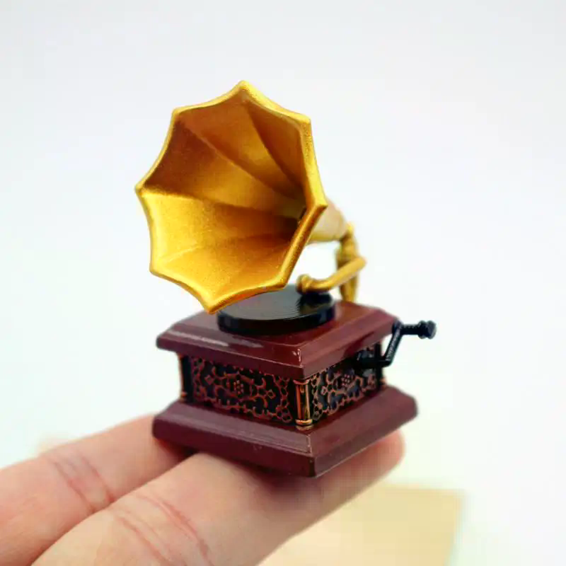 Poppenhuis Vintage Fonograaf M - Kids Toys House recensie en prijs