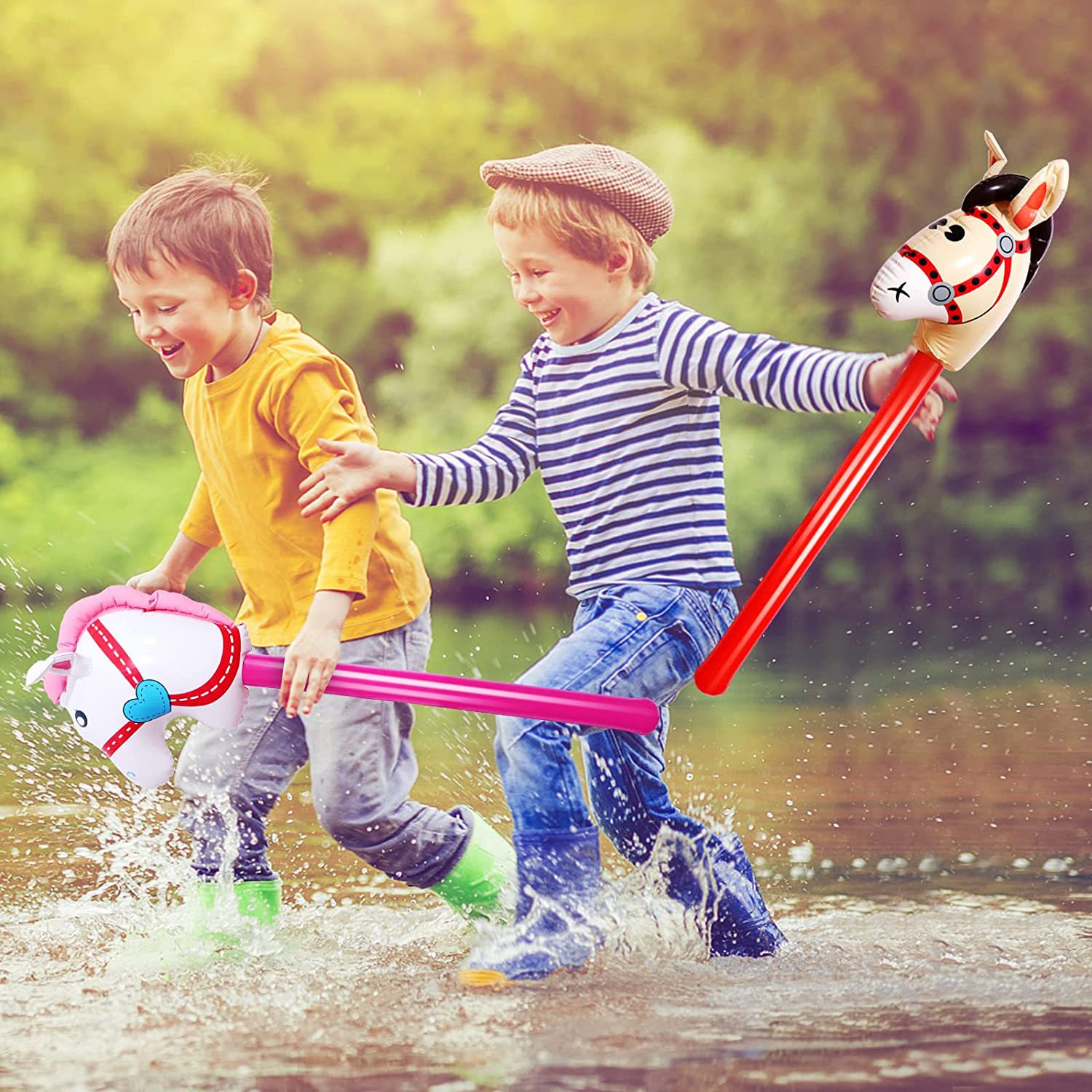 Opblaasbare Paardenkop Stok Ee - Kids Toys Horse recensie en prijs