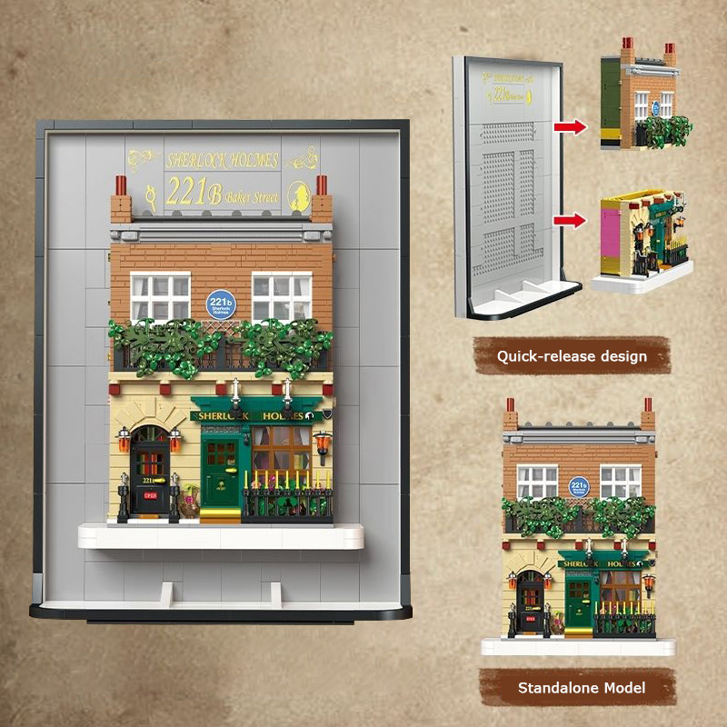 Sherlock Holmes Huis Bouwsteen - Kids Toys London recensie en prijs