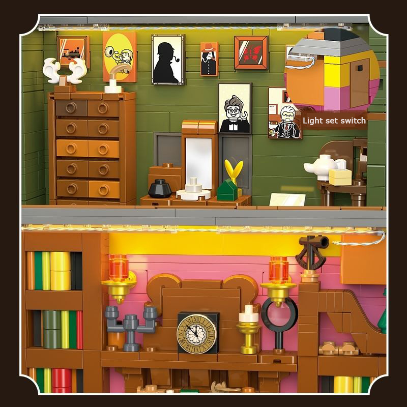 Sherlock Holmes Huis Bouwsteen - Kids Toys London recensie en prijs