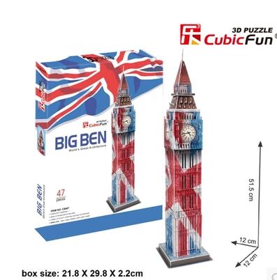 3D-puzzels Londen Big Ben DIY- - Kids Toys London recensie en prijs