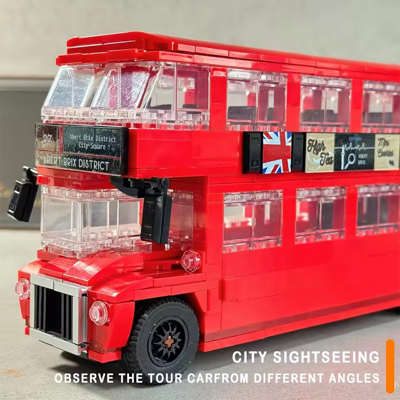 745PCS Londen Bus Model Bricks - Kids Toys London recensie en prijs