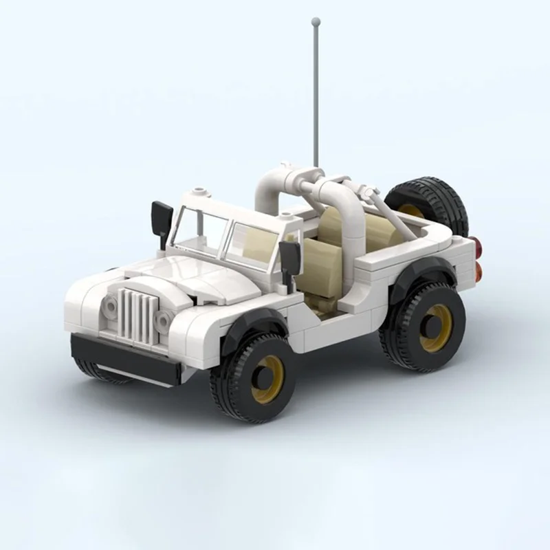 202-delige MOC Jeepped CJ 7 Da - Kids Toys Jeep recensie en prijs