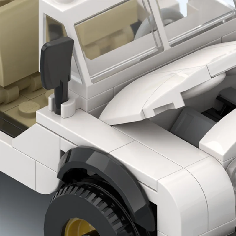 202-delige MOC Jeepped CJ 7 Da - Kids Toys Jeep recensie en prijs
