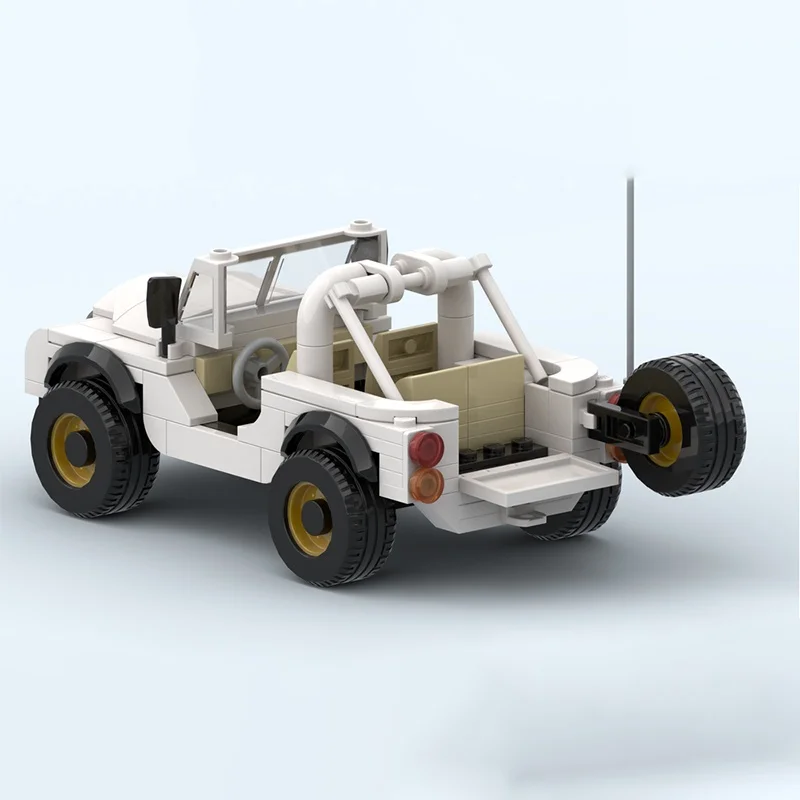 202-delige MOC Jeepped CJ 7 Da - Kids Toys Jeep recensie en prijs