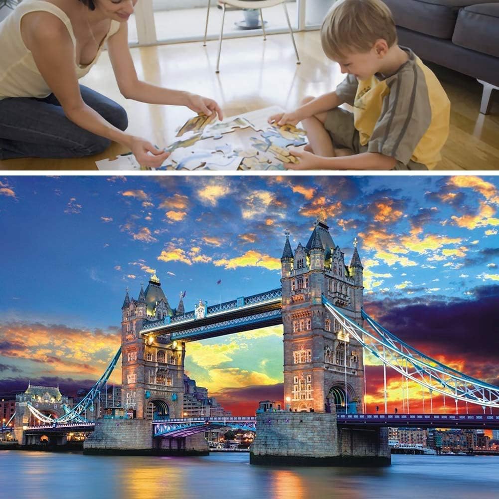 1000-delige beroemde landschap - Kids Toys London recensie en prijs
