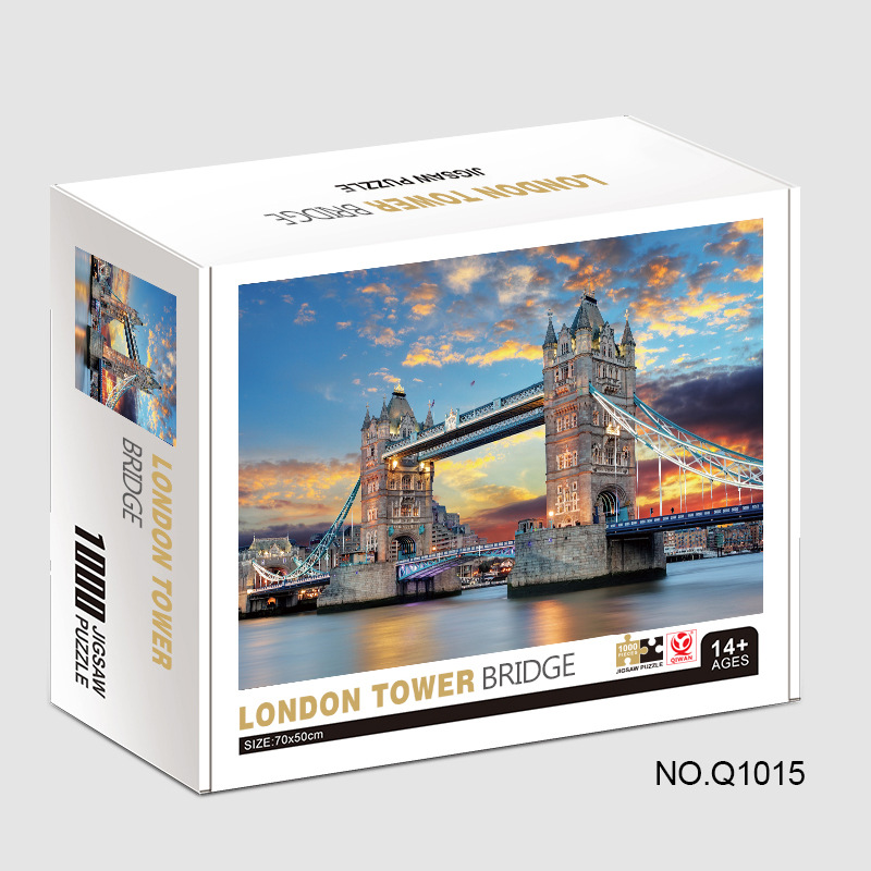 1000-delige beroemde landschap - Kids Toys London recensie en prijs