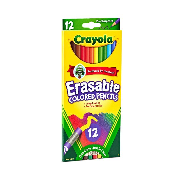 Crayola uitwisbare kleurpotlod - Crayola Art Supply recensie en prijs